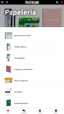 Viva el cole Material escolar android App screenshot 0