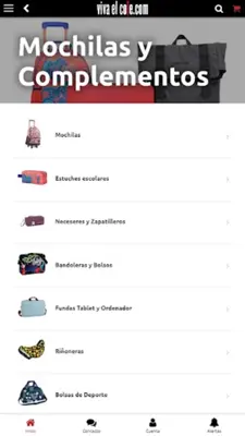 Viva el cole Material escolar android App screenshot 1